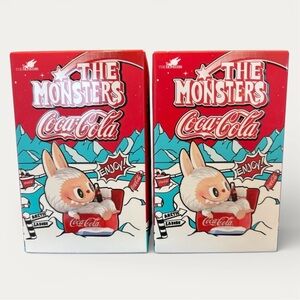 POP MART The Monsters Coca-Cola
Series blind box.
